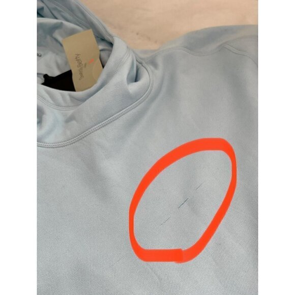 NWTD SWEATY BETTY Size 12 Sprinter Run Hoodie ALPINE BLUE MSRP $118 - Picture 4 of 16